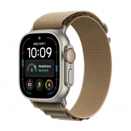 Apple Watch Ultra 4 GPS+Cellular, 49 мм, Natural Titanium, Alpine Loop (Desert)